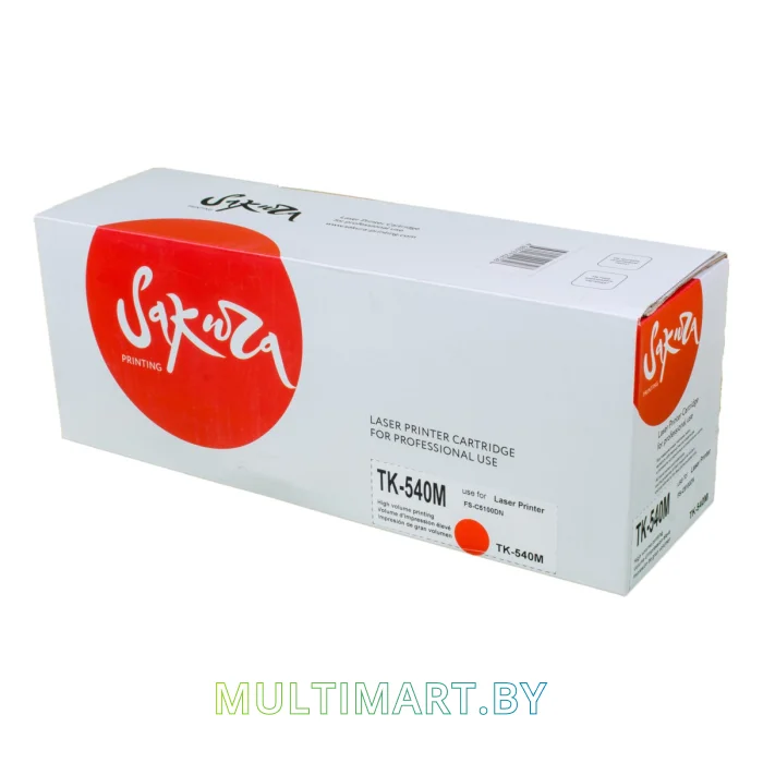 Картридж Sakura Printing SATK540M (Аналог Kyocera TK-540M)
